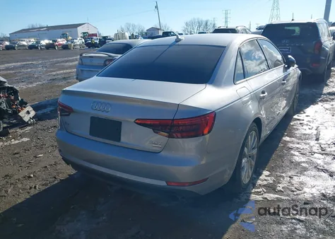 2017 Audi A4 2.0T Ultra Premium z USA, uszkodzony, nr VIN WAUGMAF43HA149802